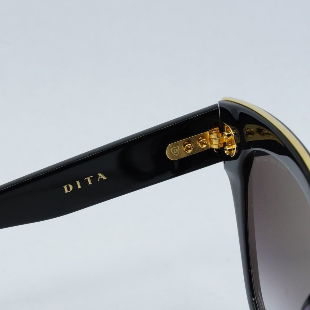 NEW DITA DAY-TRIPPER-22031-A-BLK-GLD-55-Z SUNGLASSES - Picture 10 of 13